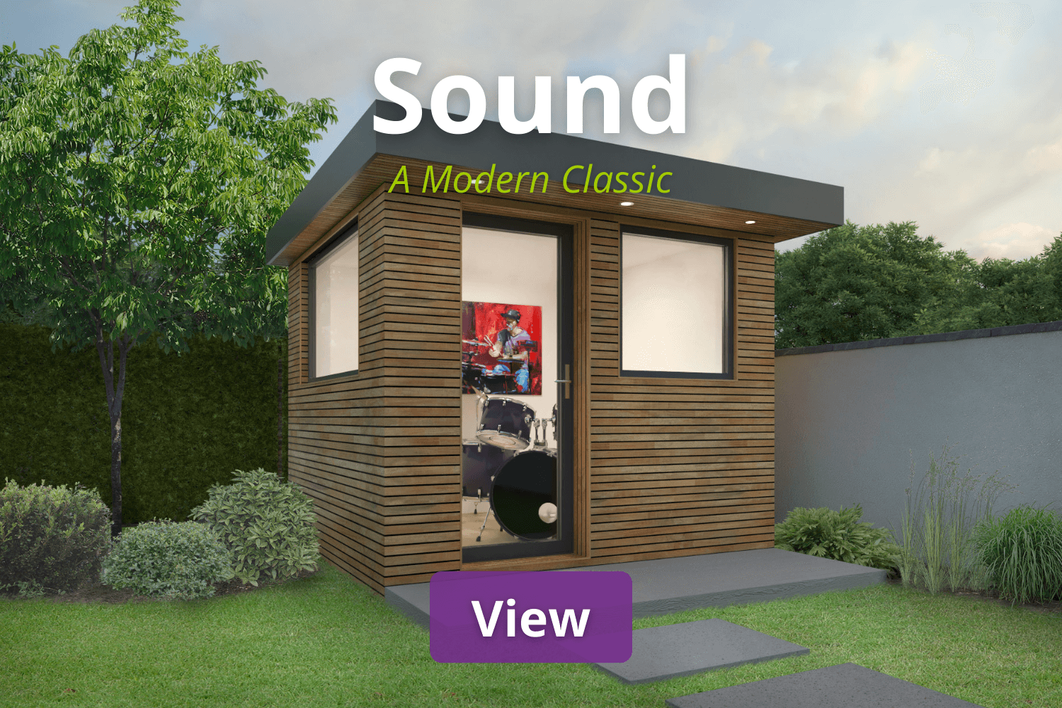 Sound Garden Room | Ewenny Garden Rooms